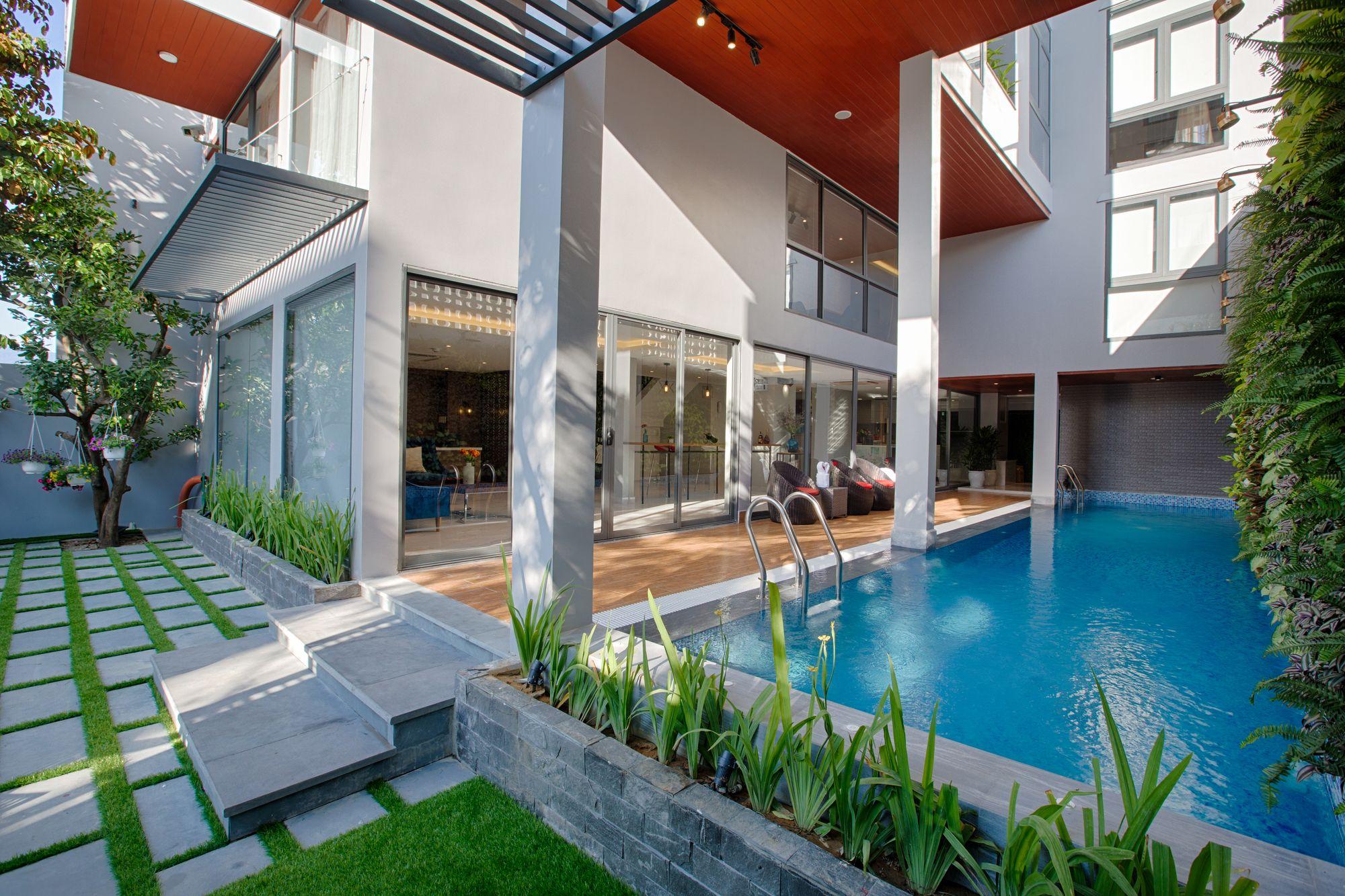 دا نانغ Sanayen Villa & Residences - Pool And Close Beach المظهر الخارجي الصورة